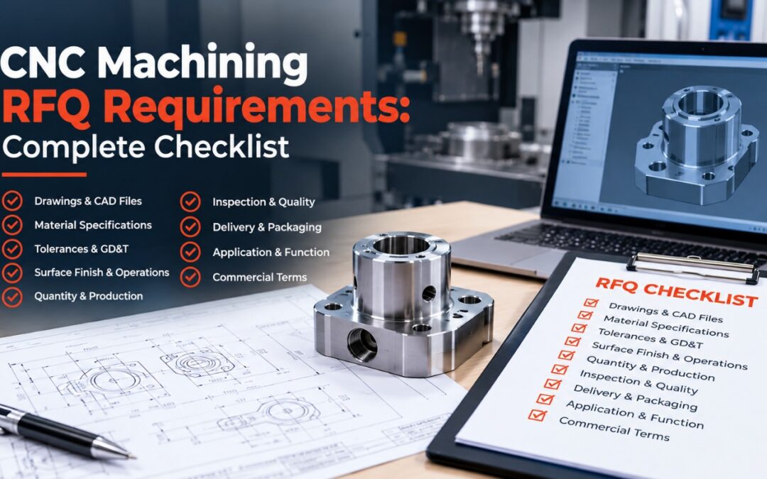 CNC Machining RFQ Requirements: Complete Checklist