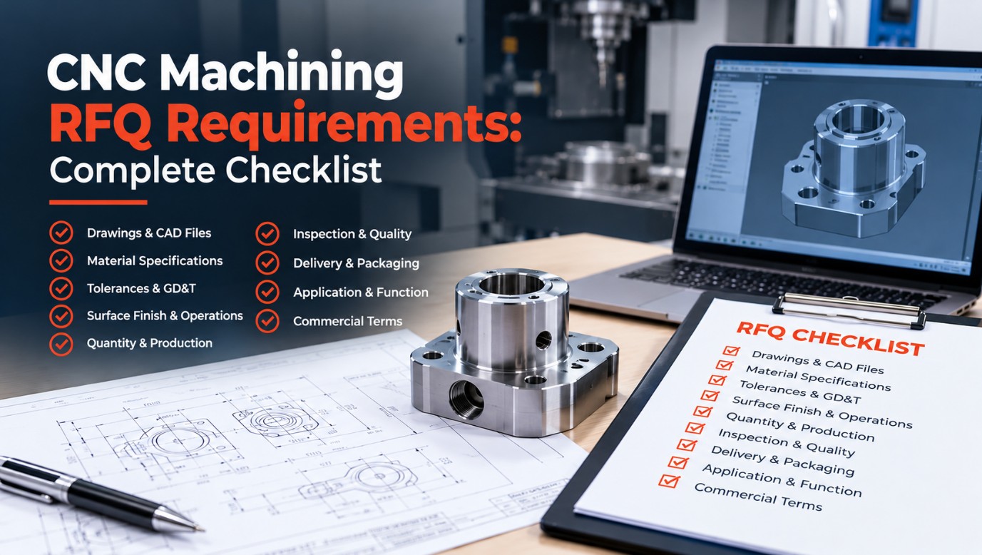 CNC Machining RFQ Checklist Complete Requirements Guide