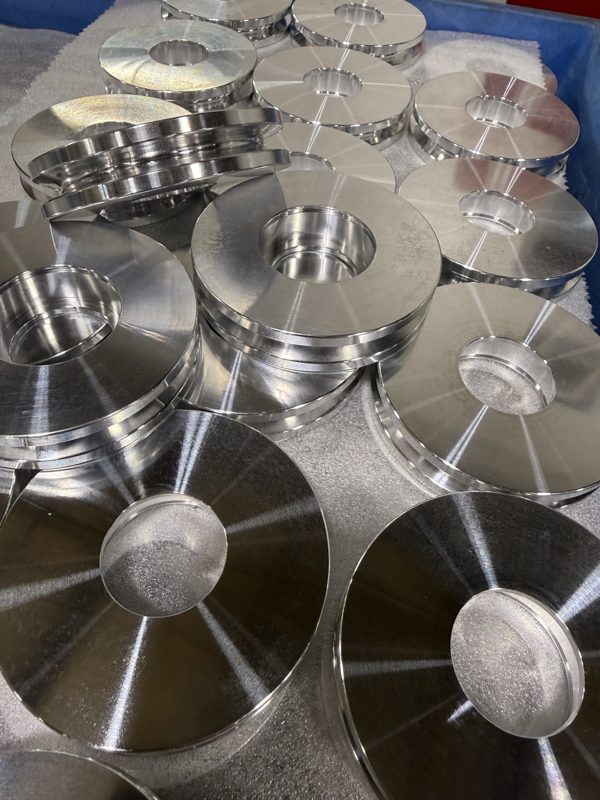 Aluminum turned pully