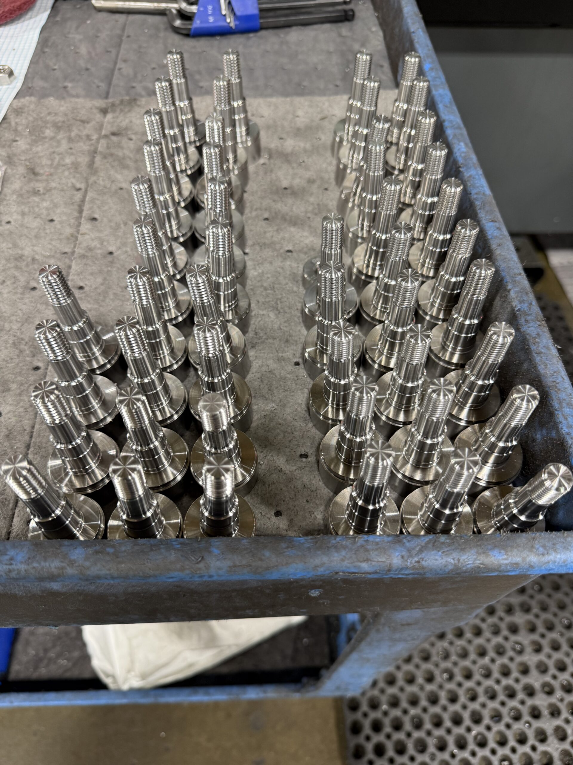 High and Low volume machined parts